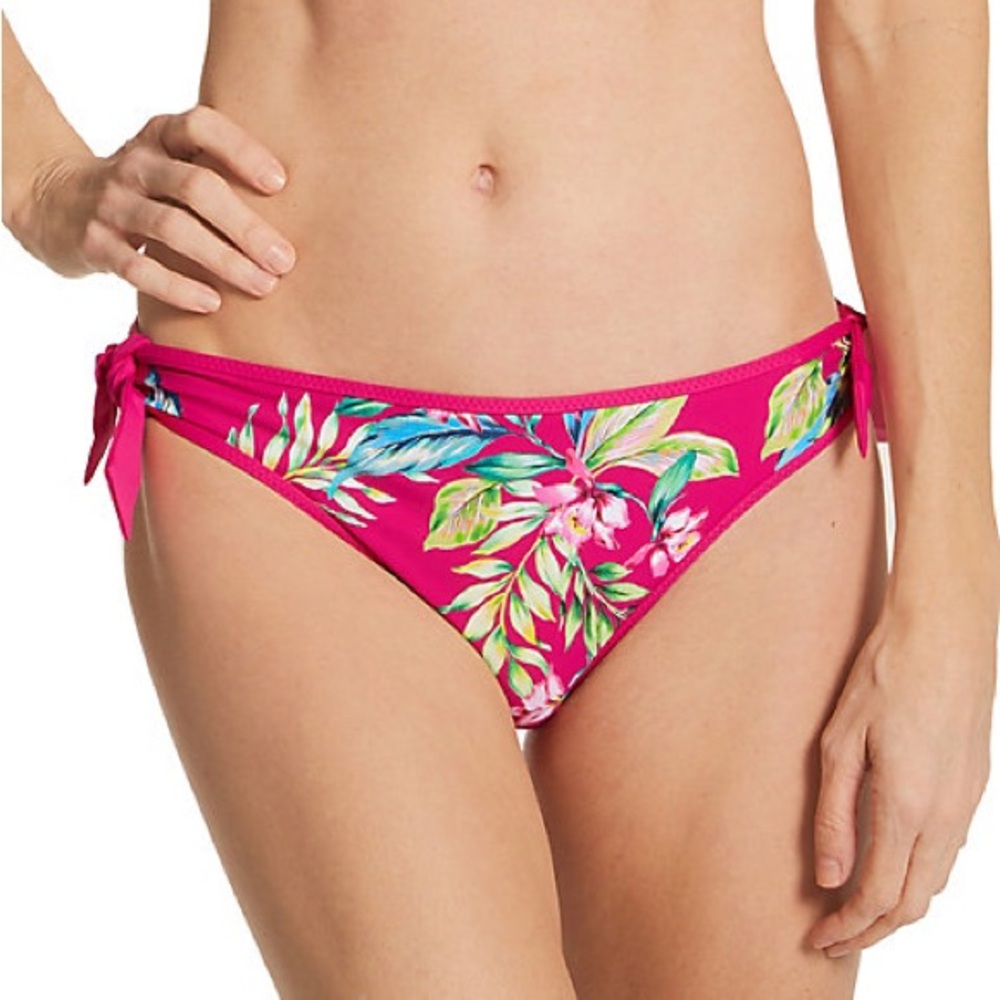 Sunsets Orchid Oasis Lula Reversible Hipster Swim Bottom NWT